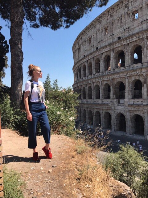 Слава Каминская отпраздновала свой День рождения в Риме